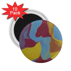 Watercolors 2 25  Magnet (10 Pack)