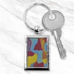 Watercolors Key Chain (rectangle)