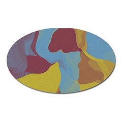 Watercolors Magnet (oval)