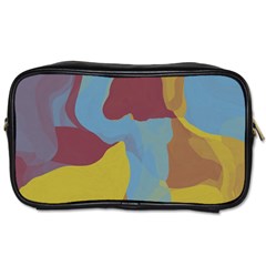 Watercolors Toiletries Bag (two Sides)