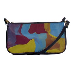 Watercolors Shoulder Clutch Bag