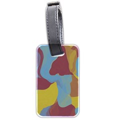 Watercolors Luggage Tag (two Sides) by LalyLauraFLM