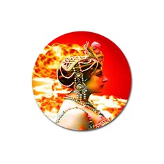 Mata Hari Magnet 3  (round)