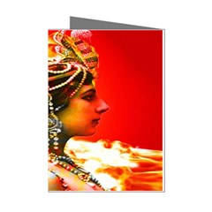 Mata Hari Mini Greeting Cards (pkg Of 8) by icarusismartdesigns