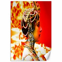 Mata Hari Canvas 12  X 18 