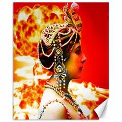 Mata Hari Canvas 11  X 14 