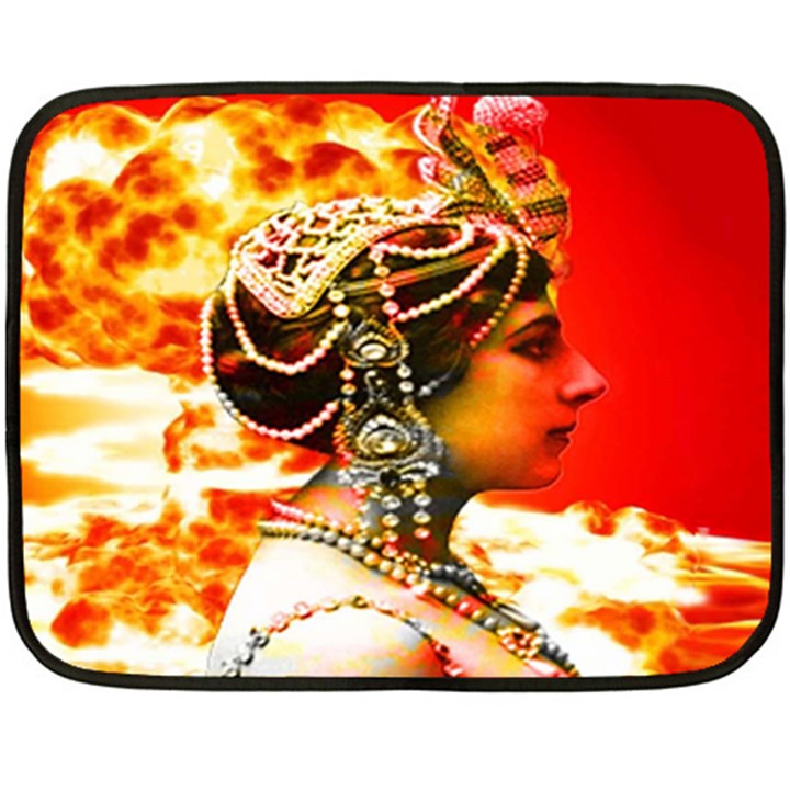 Mata Hari Double Sided Fleece Blanket (Mini)