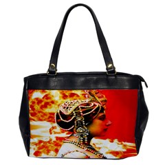 Mata Hari Oversize Office Handbag (one Side) by icarusismartdesigns