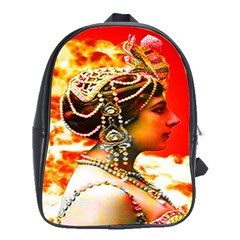 Mata Hari School Bag (xl) by icarusismartdesigns