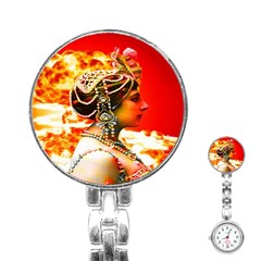 Mata Hari Stainless Steel Nurses Watch by icarusismartdesigns