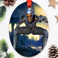 Wasteland Oval Ornament by icarusismartdesigns