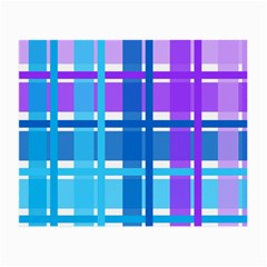 Blue & Purple Gingham Plaid Glasses Cloth (small) by StuffOrSomething