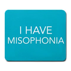 Misophonia Awareness Large Mouse Pad (rectangle)