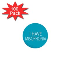 Misophonia Awareness 1  Mini Button (100 Pack)