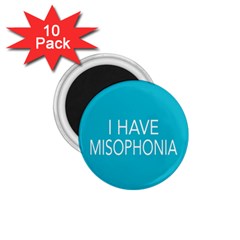 Misophonia Awareness 1 75  Button Magnet (10 Pack) by MisophoniaAwareness