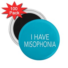 Misophonia Awareness 2 25  Button Magnet (100 Pack)