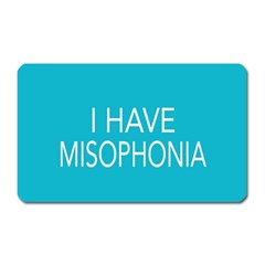 Misophonia Awareness Magnet (rectangular) by MisophoniaAwareness