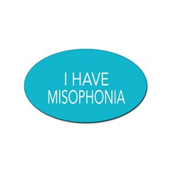 Misophonia Awareness Sticker 10 Pack (oval) by MisophoniaAwareness