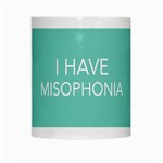 Misophonia Awareness White Coffee Mug Center