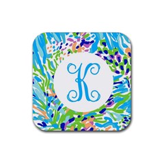 Sea Soiree Drink Coaster (square) by DailyMonogram