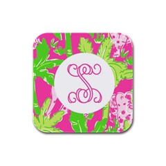 S Drink Coasters 4 Pack (square) by DailyMonogram