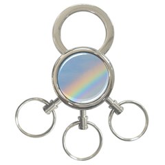 Rainbow 3-ring Key Chain