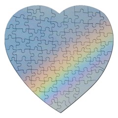 Rainbow Jigsaw Puzzle (Heart)