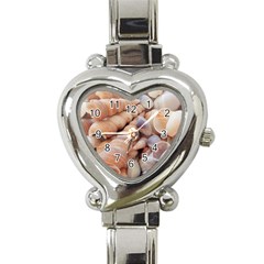 Seashells 3000 4000 Heart Italian Charm Watch 