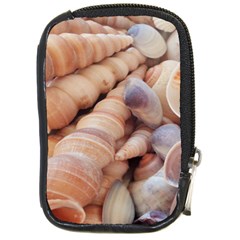 Sea Shells Compact Camera Leather Case