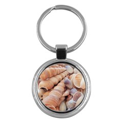 Sea Shells Key Chain (round)