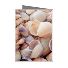 Sea Shells Mini Greeting Card (8 Pack) by yoursparklingshop