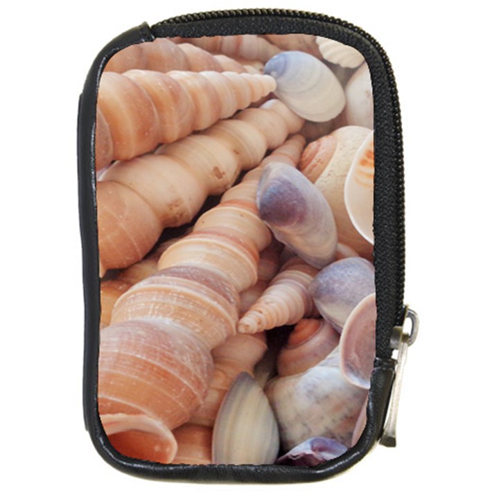 Sea Shells Compact Camera Leather Case