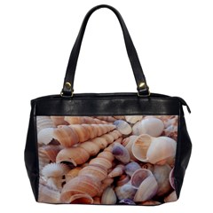 Sea Shells Oversize Office Handbag (one Side)