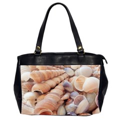 Sea Shells Oversize Office Handbag (two Sides)