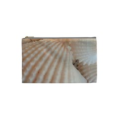 Sunny White Seashells Cosmetic Bag (small)