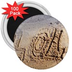 LOL 3  Button Magnet (100 pack) Front