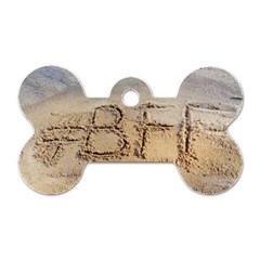 #bff Dog Tag Bone (one Sided) by yoursparklingshop