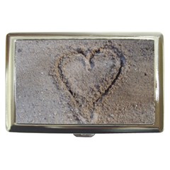 Heart In The Sand Cigarette Money Case