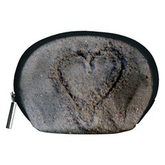 Heart In The Sand Accessory Pouch (medium)