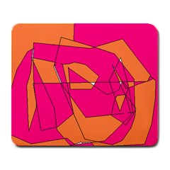 Red Orange 5000 Large Mouse Pad (rectangle)