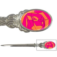 Red Orange 5000 Letter Opener