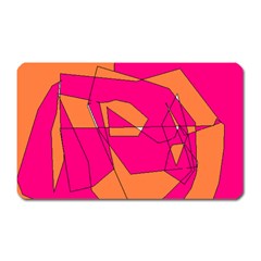 Red Orange 5000 Magnet (rectangular)