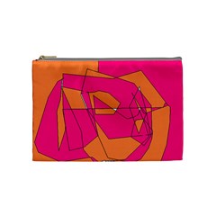 Red Orange 5000 Cosmetic Bag (medium)