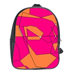 Red Orange 5000 School Bag (xl)