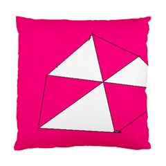 Pink White Art Kids 7000 Cushion Case (single Sided) 