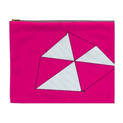 Pink White Art Kids 7000 Cosmetic Bag (xl)