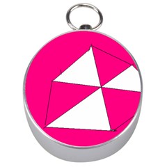 Pink White Art Kids 7000 Silver Compass