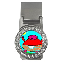 Sweet Pig Knoremans, Art By Kids Money Clip (cz) by yoursparklingshop