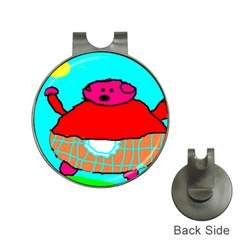 Sweet Pig Knoremans, Art By Kids Hat Clip With Golf Ball Marker by yoursparklingshop