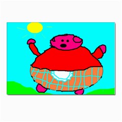 Sweet Pig Knoremans, Art By Kids Postcard 4 x 6  (10 Pack)